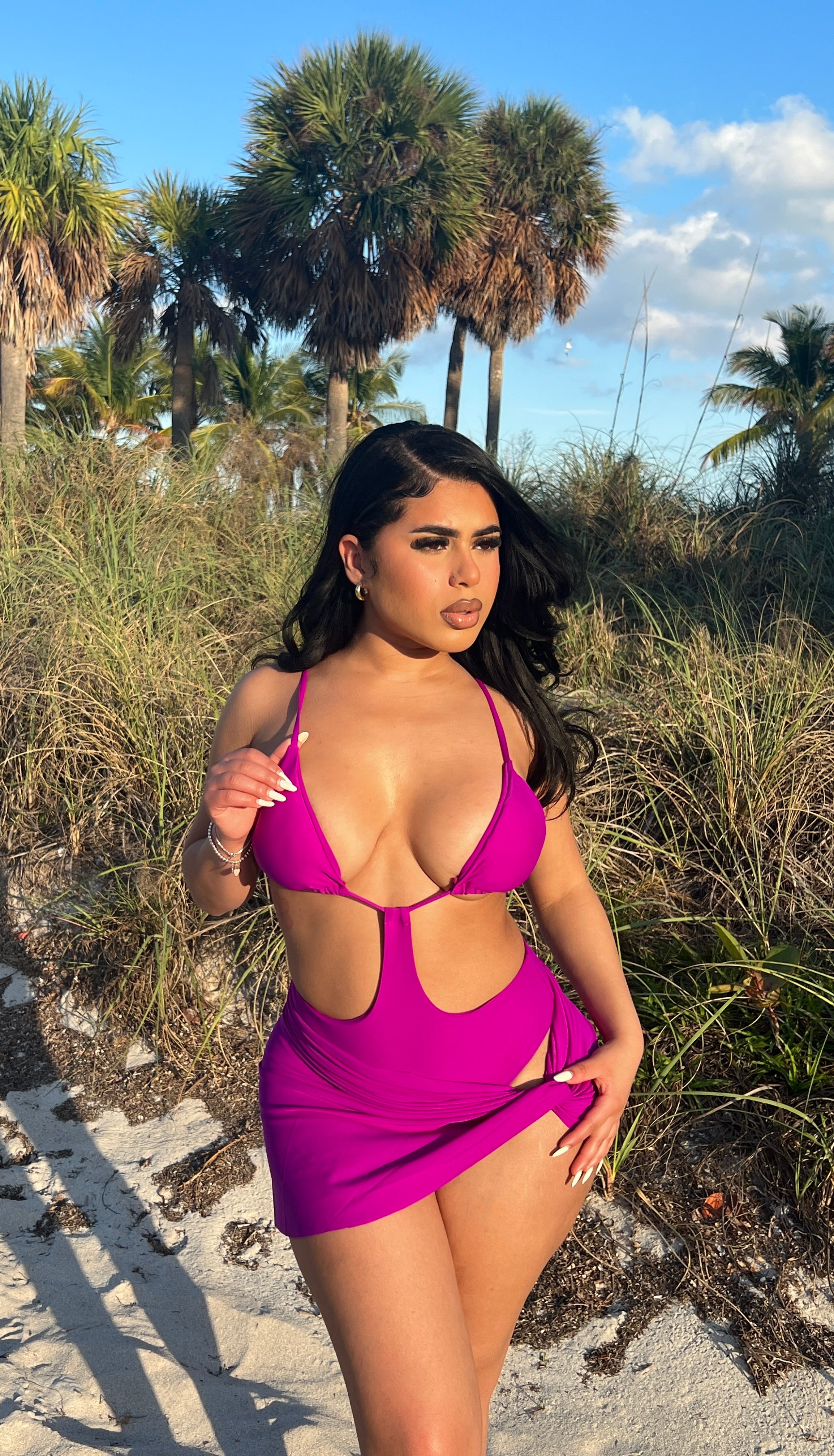 DESTINY ONE PIECE SWIMSUIT WITH COVER UP