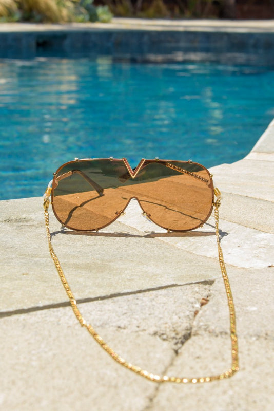 CHAIN SUNGLASSES