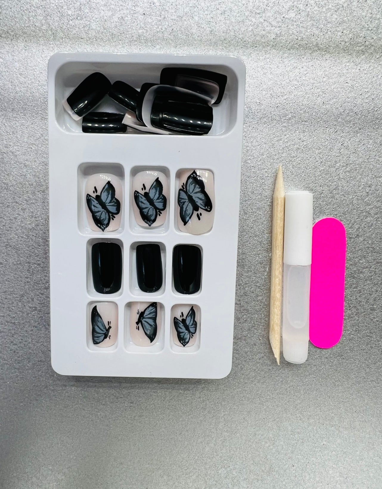 Butterfly Press on nails