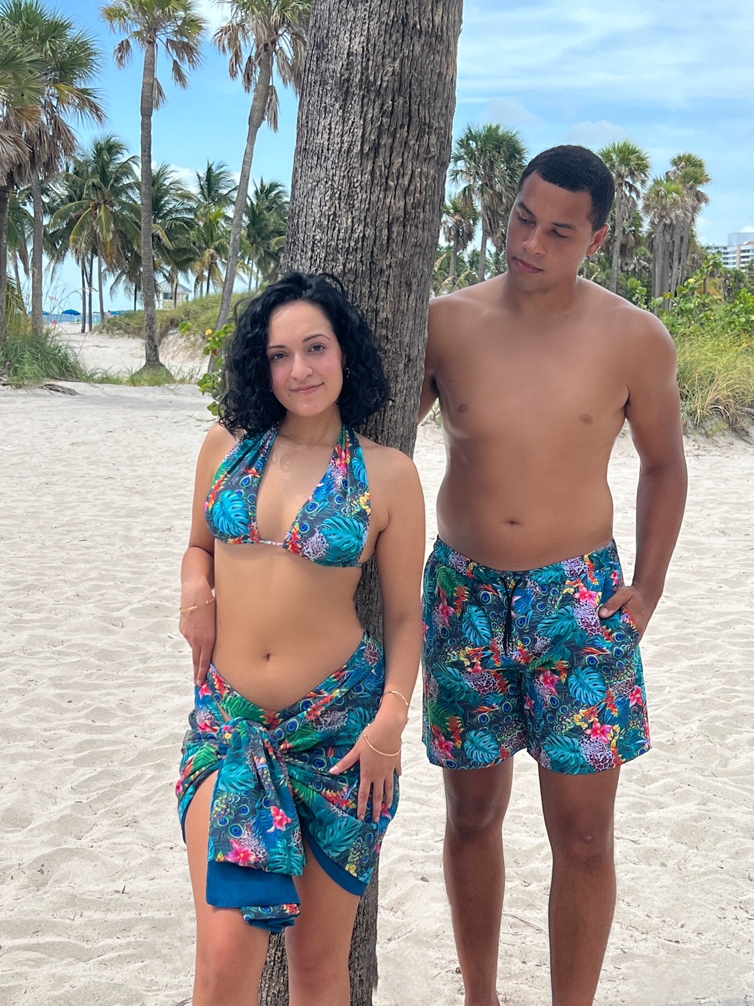 AMAZON BAE COUPLES MATCHING SWIMSUITS