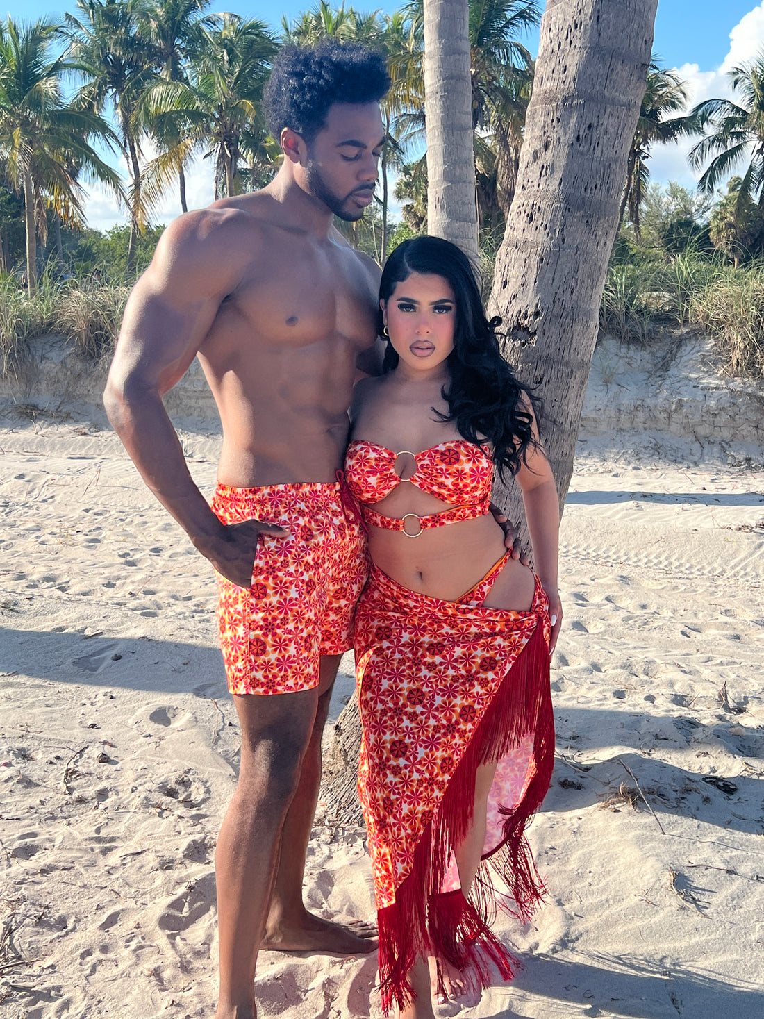 RESORT BAE COUPLES MATCHING SWIMSUITS