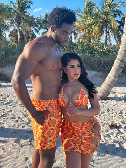 Hello Spring! Bring in the new season with new couples matching swimsuits  for your next #Baecation 💚 #couplegoals #baegoals #matchi