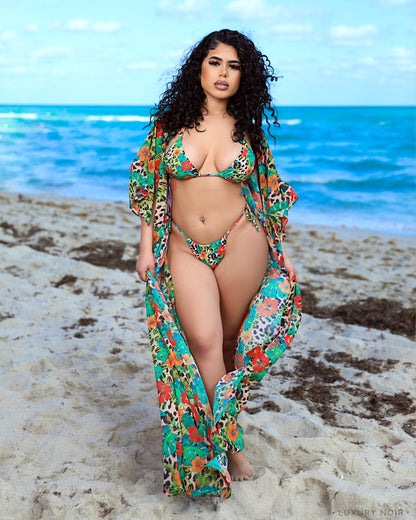 TROPICAL BAE SWIMSUIT COVER UP