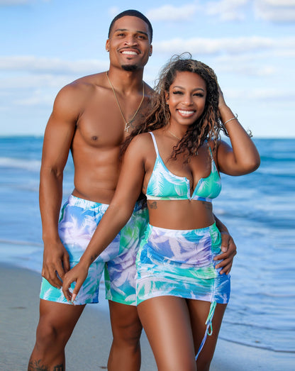 OMBRE BAE COUPLES MATCHING SWIMSUITS