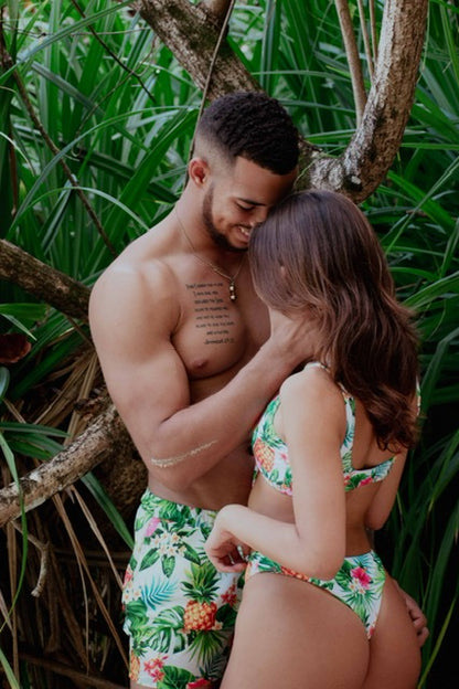 GROOVY BAE COUPLES MATCHING SWIMSUITS – 2Baecation